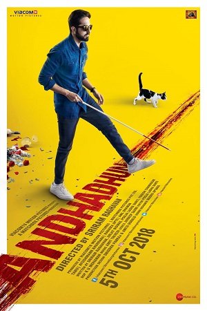 Andhadhun (2018) Hindi Full Movie BluRay 480p [400MB] | 720p [1GB] | 1080p [4GB]