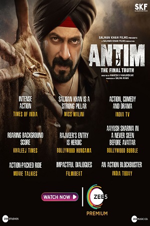 Antim (2021) WEB-DL Hindi Full Movie 480p [400MB] | 720p [1.3GB] | 1080p [3.2GB]