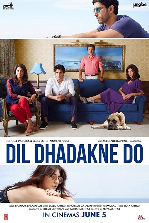 Dil Dhadakne Do (2015) BluRay Hindi Full Movie 480p [500MB] | 720p [1.5GB] | 1080p [5GB]