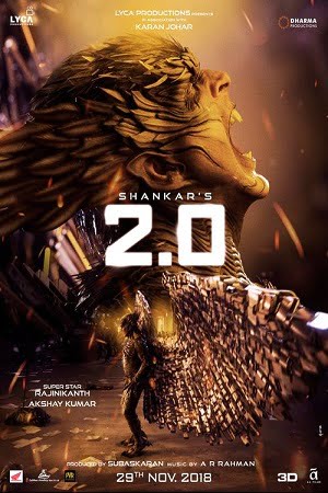 2.0 (2018) Hindi Full Movie 480p [400MB] | 720p [1.2GB] |1080p [4GB]