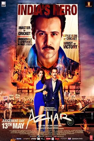 Azhar (2016) Hindi Full Movie BluRay 480p [300MB] | 720p [1GB] | 1080p [4GB]