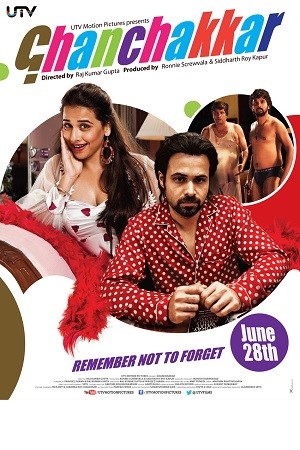 Ghanchakkar (2013) Hindi Full Movie WEB-DL 480p [350MB] | 720p [1.1GB] | 1080p [3.3GB]