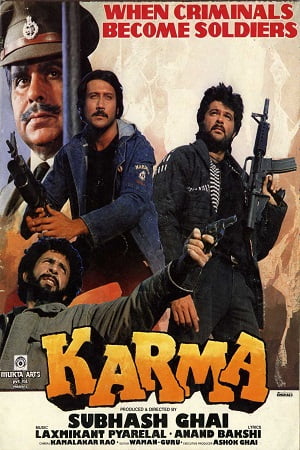 Karma (1986) Hindi Full Movie 480p [500MB] | 720p [1.3GB]