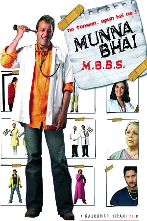 Munna Bhai M.B.B.S. (2003) Hindi Full Movie 480p [400MB] 720p [1.2GB] | 1080p [3.9GB]