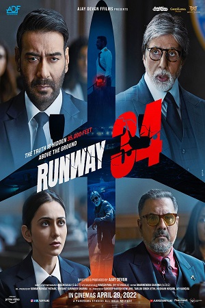 Runway 34 (2022) HQ-CAMRip Hindi Full Movie 480p [400MB] | 720p [1.2GB] | 1080p [2GB]