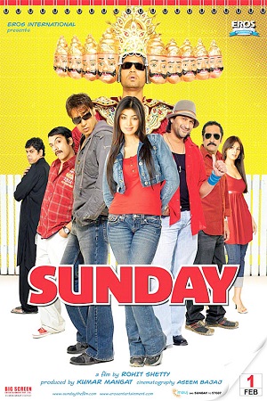 Sunday (2008) Hindi Full Movie 1080p [4GB] || 720p [1GB] || 480p [350MB]