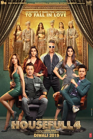 Housefull 4 (2019) BluRay Hindi Full Movie 480p [400MB] | 720p [1GB] | 1080p [2.5GB]