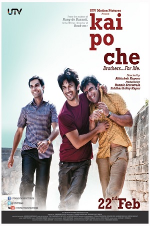 Kai po che! (2013) Hindi Full Movie 480p [400MB] | 720p [1GB] | 1080p [2.3GB]