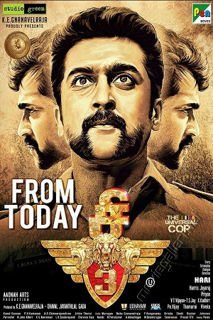 Singam 3 (2017) Hindi Dubbed Full Movie 480p [400MB] | 720p [1GB] | 1080p [2.6GB]